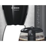 Bosch TKA6A643 kaffemaskine Dråbe kaffemaskine, Filter maskine Sort/Sølv, Dråbe kaffemaskine, Malet kaffe, 1200 W, Sort, Rustfrit stål