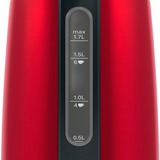Bosch TWK3P424 elkedel 1,7 L 2400 W Grå, Rød Rød/grå, 1,7 L, 2400 W, Grå, Rød, Rustfrit stål, Vandmåler, Overophedningsbeskyttelse