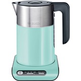 Bosch TWK8612P elkedel 1,5 L Sort, Grå, Turkis 2000 W Turkis, 1,5 L, Sort, Grå, Turkis, Plastik, Rustfrit Stål, Knapper, Knap, 0,8 m