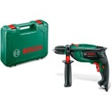 Bosch Universal Impact 800 3000 rpm Nøglefri 1,7 kg Sort, Grøn, Slagboremaskine Grøn/Sort, Pistolgreb boremaskine, Nøglefri, Sort, Grøn, 3000 rpm, 3 cm, 1,2 cm