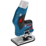 Bosch uden batteri og oplader, Router Blå/Sort, Lige sliber, Sort, Blå, Rød, Børstet, 1300 rpm, 8 mm, 71 dB