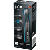 Braun 81519196 præcision trimmer Sort, Skæg trimmer Sort, Skæg, Overskæg, 5 mm, 8 mm, Sort, Rustfrit stål, Batteri