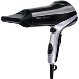 Braun HD 730 2200 W Sort, Hårtørrer Sort/Sølv, Sort, Monokromatisk, Plast, 2 m, Kina, 2200 W