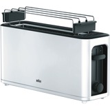 Braun HT 3110 White 1 skive(r) 1000 W Hvid, Brødrister Hvid, 1 skive(r), Hvid, Plast, Knapper, Dreje, 1000 W