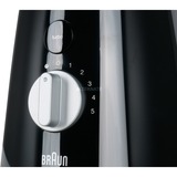 Braun JB 3060 0,5 L Bordplade blender 800 W Sort, Sølv, Stander rørmaskine Sort, Bordplade blender, 0,5 L, 800 W, Sort, Sølv