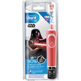 Braun Kids Star Wars Barn Roterende, pulserende tandbørste Flerfarvet, El-tandbørste Rød/Hvid, Barn, Roterende, pulserende tandbørste, Daglig pleje, Flerfarvet, 2 min, 3 År