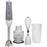 Braun MQ 525 0,6 L Nedsænkning blender 600 W Grå, Hvid, Stavblender grå/Hvid, Nedsænkning blender, 0,6 L, 600 W, Grå, Hvid