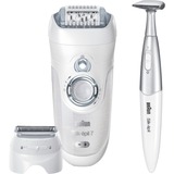 Braun Silk-épil 7 7-561 40 pincetter Sølv, Hvid, Epilator Hvid, Sølv, Hvid, 40 pincetter, Close-Grip, Indbygget, 40 min., 12 V