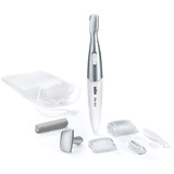 Braun Silk-épil FG 1100 Sølv, Hvid, Lady Shaver Hvid/Sølv, Sølv, Hvid, AAA, Alkaline, 1.5 V, 120 min., 45 mm