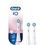 Braun iO Gentle cleaning 2 stk Hvid, Børstehoved Hvid, 2 stk, Hvid, Tyskland, Oral-B, iO, 74 mm