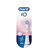 Braun iO Gentle cleaning 2 stk Hvid, Børstehoved Hvid, 2 stk, Hvid, Tyskland, Oral-B, iO, 74 mm