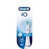 Braun iO Ultimate Clean 4 stk Hvid, Børstehoved Hvid, 4 stk, Hvid, 3 måned(er), Oral-B, iO, Kasse