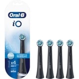 Braun iO Ultimate Clean 4 stk Sort, Børstehoved Sort, 4 stk, Sort, 3 måned(er), Oral-B, iO, Kasse