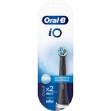 Braun iO Ultimate Clean Ultimative 2 stk Sort, Børstehoved Sort, 2 stk, Sort, Tyskland, Oral-B, iO, Blister