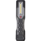 Brennenstuhl 1175680 lommelygte Sort, Grå Hånd lommelygte LED, Arbejds lys Hånd lommelygte, Sort, Grå, Plast, Knapper, IP54, LED