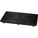 Clatronic DKI 3609 Sort Bordplade Zone induktionskogeplade 2 zone(s), Varmeplade Sort, Sort, Bordplade, Zone induktionskogeplade, Keramisk, 2 zone(s), 2 zone(s)