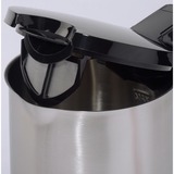 Cloer 4720 elkedel 1 L 1800 W Sort, Rustfrit stål rustfrit stål/Sort, 1 L, 1800 W, Sort, Rustfrit stål, Rustfrit stål, Vandmåler, Ledningsfri