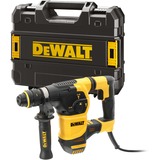 DEWALT D25334K-QS hammerbor 950 W SDS-plus, Borehammer Gul/Sort, SDS-plus, Sort, Gul, 3 cm, 1150 rpm, 3,5 J, 5200 bpm or slag i minuttet