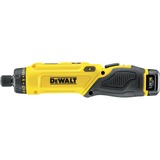 DEWALT DCF680G2 trådløs skruetrækker & skruepistol Sort, Gul 7,2 V skruemaskine Gul/Sort, inkls. 2 batterier, hurtigtoplader, kuffert