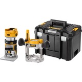 DEWALT DCW604NT-XJ router og overfræser Sort, Gul 25500 rpm Gul/Sort, Fixed base, Børstefri, Sort, Gul, 25500 rpm, 6,6.35 (1/4"),8 (5/16"), 16000 rpm