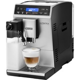 DeLonghi Autentica Cappuccino ETAM 29.660.SB Espressomaskine, Kaffe/Espresso Automat Sølv/Sort, Espressomaskine, Kaffebønner, Indbygget kværn, 1450 W, Sort, Rustfrit stål