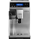 DeLonghi Autentica Cappuccino ETAM 29.660.SB Espressomaskine, Kaffe/Espresso Automat Sølv/Sort, Espressomaskine, Kaffebønner, Indbygget kværn, 1450 W, Sort, Rustfrit stål