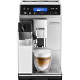 DeLonghi Autentica Cappuccino ETAM 29.660.SB Espressomaskine, Kaffe/Espresso Automat Sølv/Sort, Espressomaskine, Kaffebønner, Indbygget kværn, 1450 W, Sort, Rustfrit stål