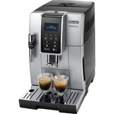 DeLonghi DINAMICA ECAM 350.35.SB Fuld-auto Espressomaskine, Kaffe/Espresso Automat Sølv/Sort, Espressomaskine, Kaffebønner, Malet kaffe, Indbygget kværn, 1450 W, Sort, Sølv