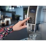 DeLonghi DINAMICA ECAM 350.35.SB Fuld-auto Espressomaskine, Kaffe/Espresso Automat Sølv/Sort, Espressomaskine, Kaffebønner, Malet kaffe, Indbygget kværn, 1450 W, Sort, Sølv