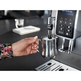 DeLonghi DINAMICA ECAM 350.35.SB Fuld-auto Espressomaskine, Kaffe/Espresso Automat Sølv/Sort, Espressomaskine, Kaffebønner, Malet kaffe, Indbygget kværn, 1450 W, Sort, Sølv