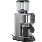 DeLonghi Dedica KG 521.M Burr kværn 150 W Rustfrit stål, Kaffekværn Sølv/Sort, 150 W, 110-120 V, 50 - 60 Hz, 2,77 kg, 152,4 mm, 241,3 mm