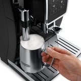 DeLonghi Dinamica Ecam 350.15.B Fuld-auto Espressomaskine, Kaffe/Espresso Automat Sort, Espressomaskine, Kaffebønner, Malet kaffe, Indbygget kværn, 1450 W, Sort