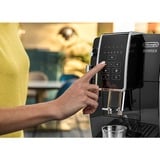 DeLonghi Dinamica Ecam 350.15.B Fuld-auto Espressomaskine, Kaffe/Espresso Automat Sort, Espressomaskine, Kaffebønner, Malet kaffe, Indbygget kværn, 1450 W, Sort