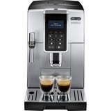 DeLonghi Dinamica Ecam 350.35.SB Fuld-auto Espressomaskine 1,8 L, Kaffe/Espresso Automat Sølv/Sort, Espressomaskine, 1,8 L, Kaffebønner, Malet kaffe, Indbygget kværn, 1450 W, Sort, Sølv
