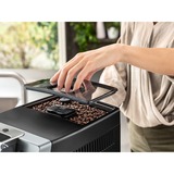 DeLonghi Dinamica Ecam 350.35.SB Fuld-auto Espressomaskine 1,8 L, Kaffe/Espresso Automat Sølv/Sort, Espressomaskine, 1,8 L, Kaffebønner, Malet kaffe, Indbygget kværn, 1450 W, Sort, Sølv