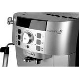 DeLonghi ECAM 22.110.SB kaffemaskine Fuld-auto Espressomaskine 1,8 L, Kaffe/Espresso Automat Sølv/Sort, Espressomaskine, 1,8 L, Kaffebønner, Malet kaffe, Indbygget kværn, 1450 W, Sort, Sølv