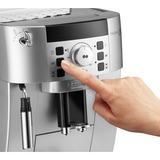 DeLonghi ECAM 22.110.SB kaffemaskine Fuld-auto Espressomaskine 1,8 L, Kaffe/Espresso Automat Sølv/Sort, Espressomaskine, 1,8 L, Kaffebønner, Malet kaffe, Indbygget kværn, 1450 W, Sort, Sølv