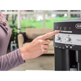 DeLonghi ESAM 3000.B Fuld-auto Espressomaskine 1,8 L, Kaffe/Espresso Automat Sort, Espressomaskine, 1,8 L, Kaffebønner, Malet kaffe, Indbygget kværn, 1450 W, Sort
