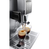 DeLonghi Ecam 370.95.S Fuld-auto Kombi kaffemaskine, Kaffe/Espresso Automat Sølv, Kombi kaffemaskine, Kaffebønner, Indbygget kværn, 1450 W, Sølv