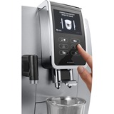 DeLonghi Ecam 370.95.S Fuld-auto Kombi kaffemaskine, Kaffe/Espresso Automat Sølv, Kombi kaffemaskine, Kaffebønner, Indbygget kværn, 1450 W, Sølv