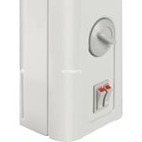 DeLonghi HCM2030 varmeapparat 2000 W, Niveau konvektor Hvid/grå, 2000 W, 700 W, 60 m³, 230 V, 50 Hz, 542 x 175 x 400 mm