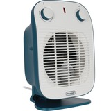 DeLonghi HFS50B20.AV Indendørs Blå 2000W Elektrisk rumopvarmer med ventilator, Varmeblæser Blå, Elektrisk rumopvarmer med ventilator, IP21, Indendørs, Gulv, Blå, Dreje