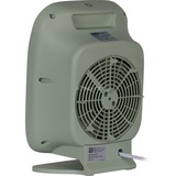 DeLonghi HFS50B20.GR Indendørs Grøn, Hvid 2000 W Blæser med elektrisk områdevarmer, Varmeblæser Grøn, Blæser med elektrisk områdevarmer, IP21, Indendørs, Skrivebord, Gulv, Bord, Grøn, Hvid, Dreje