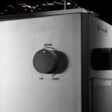 DeLonghi KG89 110 W Rustfrit stål, Kaffekværn Sølv, 120 g, Rustfrit stål, Plast, Rustfrit stål, 12 stk, 110 W, 220 - 240 V
