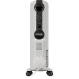 DeLonghi Radia S TRRS0920 Indendørs Hvid 2000 W Olie elektrisk områdevarmer, Radiator grå, Olie elektrisk områdevarmer, Olie, 1,4 m, Indendørs, Gulv, Hvid