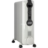 DeLonghi TRRS 1225 varmeapparat Indendørs Hvid 2500 W, Radiator grå, Indendørs, Hvid, Dreje, 2500 W, 1100 W, 75 m³