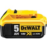DeWALT DCB184-XJ genopladeligt batteri Lithium-Ion (Li-Ion) 18 V Lithium-Ion (Li-Ion), 18 V, Sort, Gul, Høj