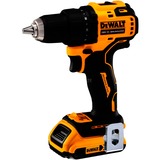 DeWALT DCD708D2T-QW elektrisk skruetrækker & slagbor 1650 rpm Sort, Gul, Bore-/ skruemaskine Gul/Sort, Skruemaskine, Pistolhåndtag, Sort, Gul, 1650 rpm, 450 rpm, 26 Nm