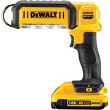 DeWALT DCL050 arbejdslys LED Sort, Gul, Byggeri spotlight LED, 3 pære(r ), Sort, Gul, Hængende arbejdslys