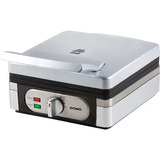 Domo DO 9047 W 2 vaffel/vafler 1400 W Sølv, Vaffeljern Sølv, 1400 W